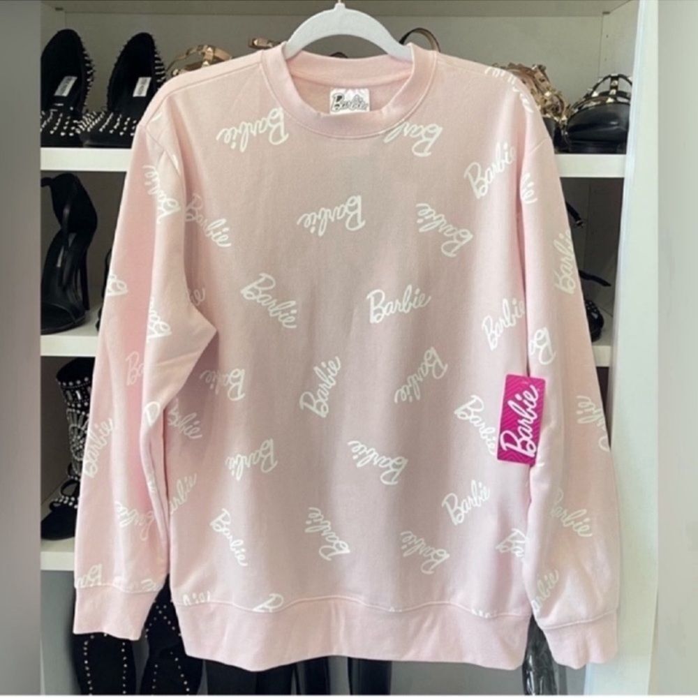 NWT Barbie Baseball button up rise and shine jersey size 
Size L/XL - Picture 2 of 11